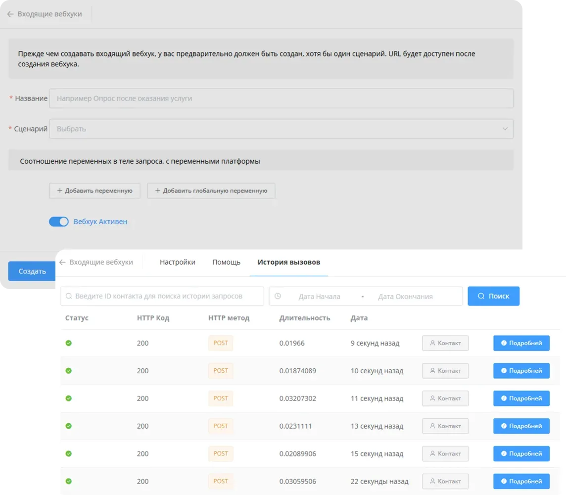 Вебхуки и интеграции в Telegram